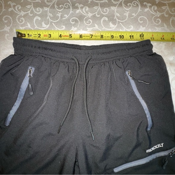 MOCOLY Cargo Hiking Pants Elastic Waist Quick Dry Lightweight Water Resistant - Picture 14 of 16